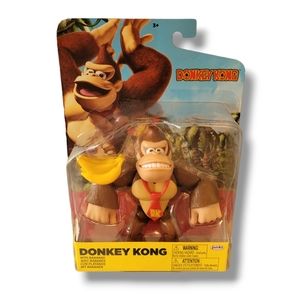 Nintendo Donkey Kong 4" Action Figure Banana Accessory